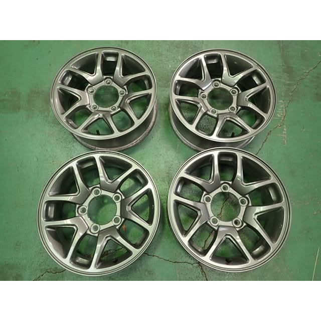 ★スズキ純正★JB64　5.5J×16+22　1393.7/5★目立つ傷なし・綺麗です★中古4本★ | 