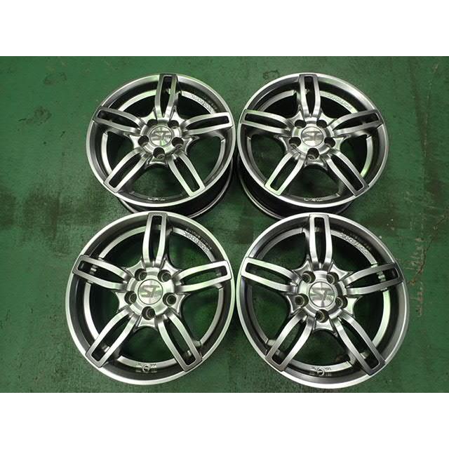 VW・POLO】Sportechnic 6J×15+38 100/5 純正球面ボルト対応 4本セット