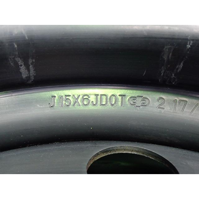 【TOYOTA】200系 ハイエース純正 （鉄）　6J-15　+35　139.7/6　中古ホイール4本セット★ |  | 06