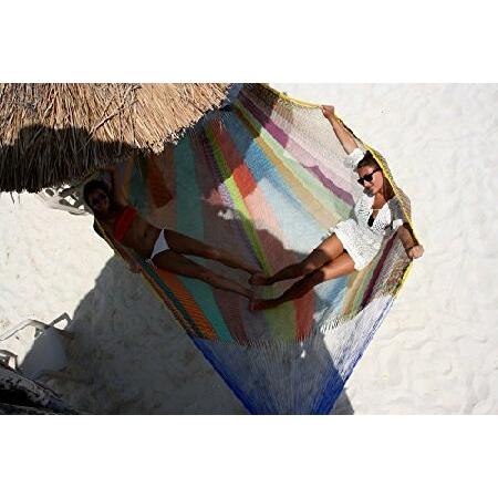 (Multicolor) - Hammocks Rada TM - Jumbo Size MULTICOLOR - Largest Hammock by UPS in 2 Days at Door 