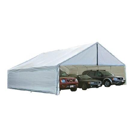 ShelterLogic　27777　30x50　White　Enclosure　Kit　Canopy