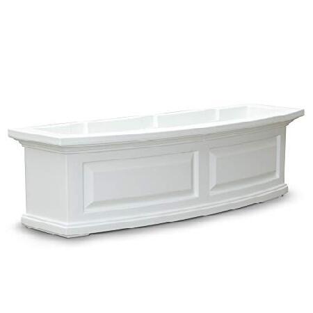 Mayne 4830-W Nantucket Window Box， 3-Foot， White 