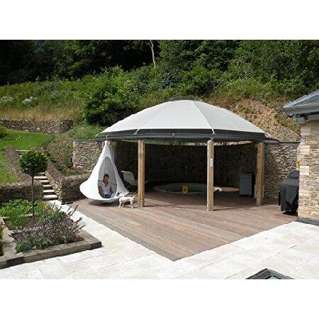 CACOON(カクーン) テント型ハンモック ナチュラルホワイト シングル