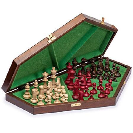 Wooden Three Player Chess - 18.5並行輸入 人気・おすすめ｜売れ筋商品・話題商品におすすめ 品質チェック済み 安心配送 国内在庫あり・安心サポート付き