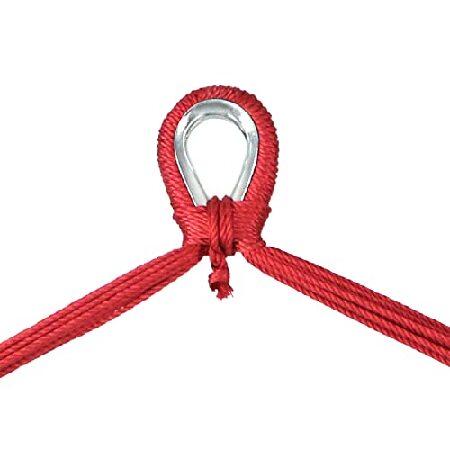 Sunnydaze Caribbean-Style Hanging Rope Hammock Chair Swing with Adjustable Stand - 300-Pound Capacity - Red     商品情報    本商品は海外拠点に在庫がございます。お届けまで2〜3週間程度お時間をいただいておりますます。税関手続きや関