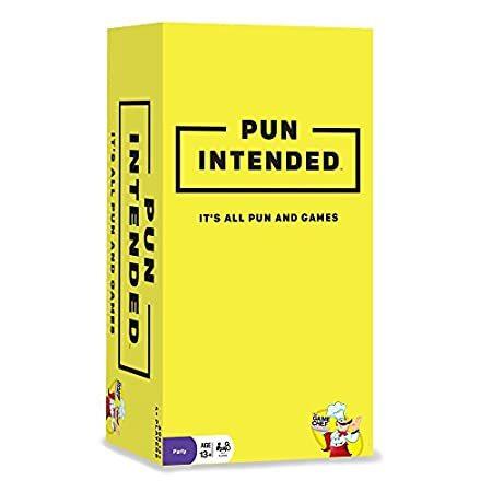 配信元 Pun Intended 駄じゃれのつもりですが しゃれです 全部駄じゃれのゲーム 英語 版 駄じゃれが大好きな方に最適なゲーム B076mfy2lk ファーストポート 通販 Yahoo ショッピング 売り出し超高品質 Staloysiuspilibhit Org