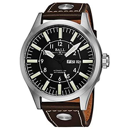 印象のデザイン Aviator日付曜日アナログ自動nm1080 C L13 Bk ボールgents Wristwatchエンジニアマスターii メンズ腕時計 Meorboston Org