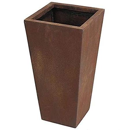 Classic Bronze Tall Angled Planter