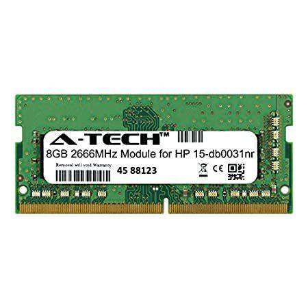 特別価格 8GB A-Tech モジュール RAM メモリー 2666Mhz DDR4 互換性 ノートブック & ノートパソコン 15-db0031nr HP メモリー