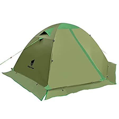 GEERTOP Camping Tent for 2 Person 4 Season Backpacking Tent Double Layer Wa