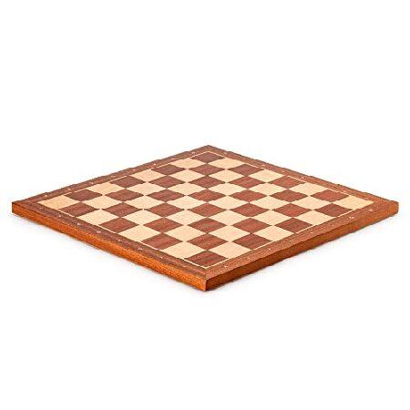 18インチ プロフェッショナル トーナメント チェスボード 1.9インチ 正方形 / コンビネーション 3.75インチ キングの高さチェスピース  WSO1592948918(15639円)