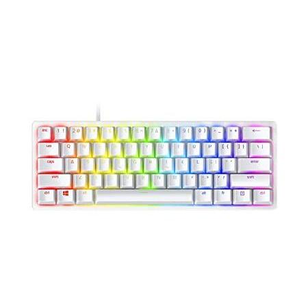 Razer Huntsman Mini 60% Gaming Keyboard: Fast Keyboard Switches Linear Optical Switches Chroma RGB Lighting PBT Keycaps Onboard Memory Mercu
