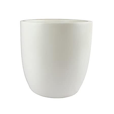 Santiago Round Cylinder Fiberglass Planter (D:15.5