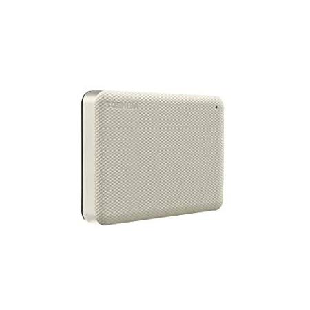 Toshiba Canvio Advance 4TB Portable External Hard Drive USB 3.0, White - HD