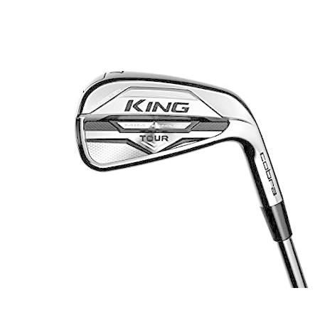Cobra Golf 2021 King Mim Tour Iron Set Chrome (Men's Right Hand, KBS Tape