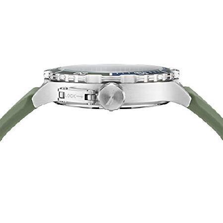 Nautica Mens NAPGLS113 Glenrock Lagoon Grey/Blue/Green Silicone Watch 