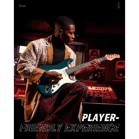 正規品 Donner 39 Inch Electric Guitar， Seeker Series DST-400 Solid Alder Body Electric Guitar for Intermediate ＆ Pro Players， Single Coil Split Syst並行輸入 【IQY1514958340】(53295円)