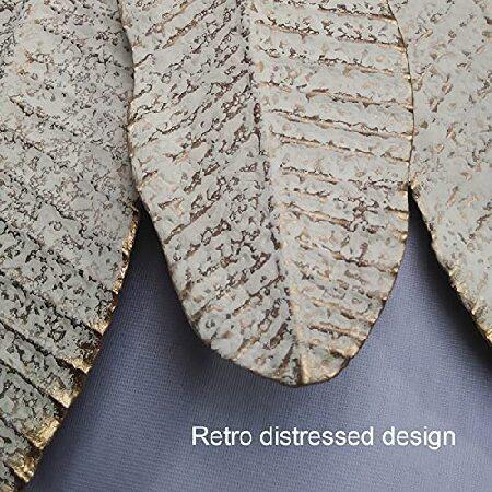 LIGUOYI Baroque Hanging Wall Mirror， 31.5 Inches Round Mirror， Antique White， Vintage Decorative Wall Mirror Hanging Mirror， Leaf Texture， for Bedroom