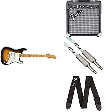特価セール Classic 50 S ファーストポートのsquier Vibe And Fm10g And 楽器 器材 Amp Squier With And Stratocaster Bundle Cable 激安通販新作セール
