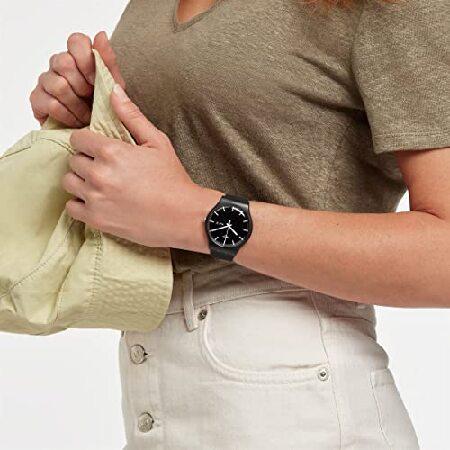 [Swatch] 腕時計 モノブラック再び。 ニュージェントバイオソース SO29B704 ブラック 