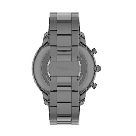 Fossil Neutra Gen 6 Hybrid 44mm Stainless Steel Smart Watch， Color: Black (Model: FTW7071) 