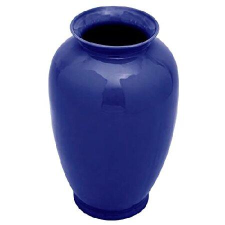 14インチ ネイビーブルー Tung Chi 花瓶 