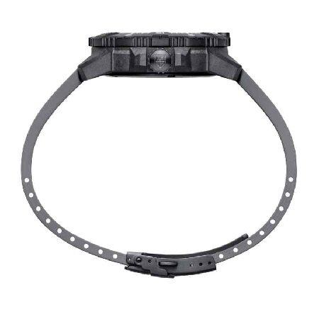 【早い者勝ち】 Luminox XS.3862 メンズ マスターカーボンシール グレーラバーストラップウォッチ， ブラック， 自動巻き腕時計。 【FKP3420737709】(120340円)