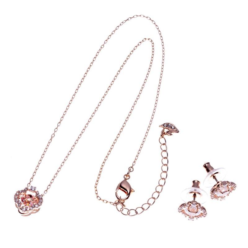 SWAROVSKI（スワロフスキー） ネックレス ピアスセット Swarovski