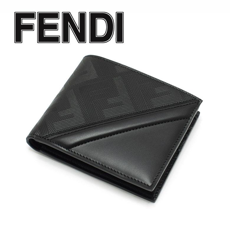 FENDI フェンディ 二つ折り財布 コンパクト 小銭入れなし 楽天市場】FENDI フェンディ FENDI ROMA Bi-Fold Wallet 二