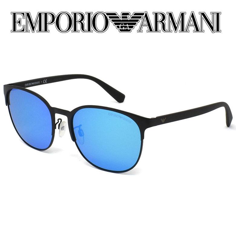EMPORIO ARMANI エンポリオアルマーニ マット サングラス メンズ 