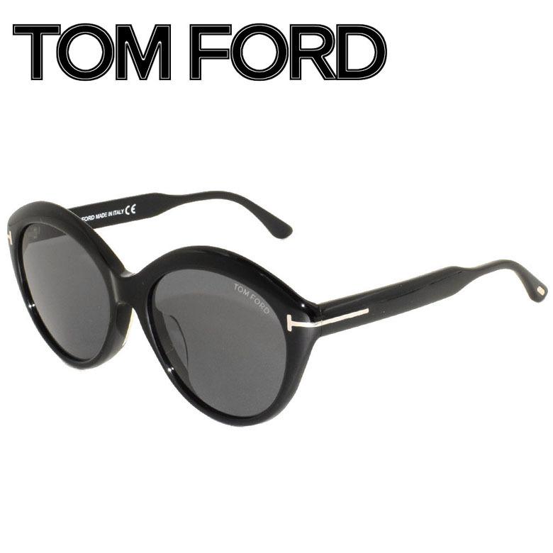 ◇トムフォード◇TF763-F/サングラス/ブランド TOM FORD トムフォード FT0763-F-01A-57 サングラス アジアン