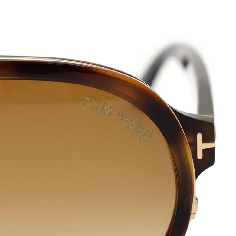 TOM FORD トムフォード サングラス Geoffrey TF779 極美品 トムフォード TOM FORD Geoffrey サングラス ブラウン シルバー