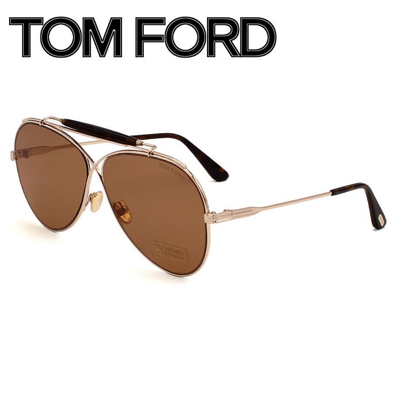 TOM FORD ブラウンサングラス ケース付き TOM FORD ブラウン サングラス ケース付き
