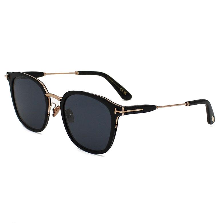 トムフォード サングラス クラウンパント ブラック 黒 金 アジアンフィット TOM FORD（トムフォード） サングラス アジアンフィット メンズ
