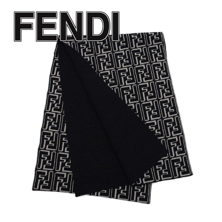 FENDI（フェンディ） ウール マフラー メンズ FXS124-ALGS-F0D8J