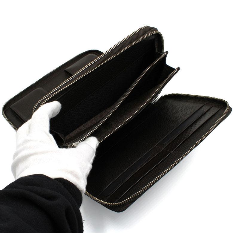 ダンヒル dunhill トラベルコンパニオン オーガナイザー トラベルケース ダブルジップ 財布 メンズ L2K545B ADV8の画像