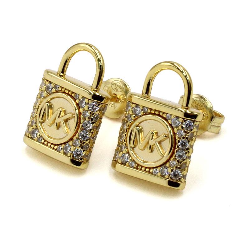 MICHAEL KORS マイケルコース ピアス レディース LOCK ER GLD