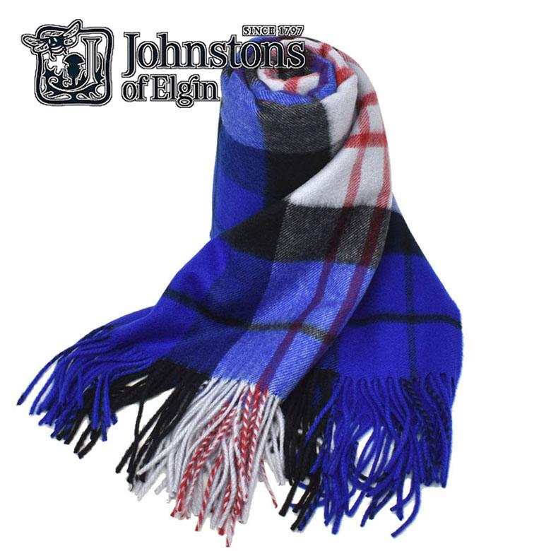 ☆*☆様 大判ジョンストンズ カシミヤ 100%マフラー ストール ロイヤルスチ Johnstons of Elgin（ジョンストンズ オブ エルガン） ジョンストンズ