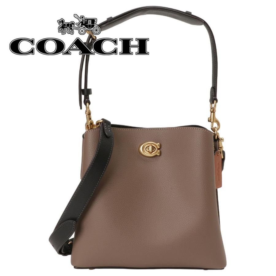 COACH コーチ C3766 B4CBD ウィロウ カラーブロック バケットバッグ  