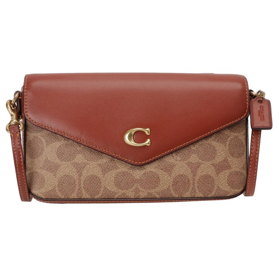 【純正お手入付】コーチ ショルダーバッグ スエード 2wayキャメルブラウン COACH コーチ C8442 B4NQ4 ウィン シグネチャー キャンバス お