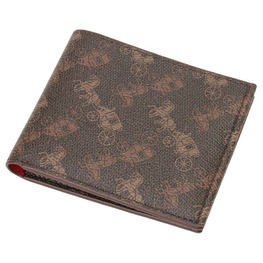 COACH コーチ 4906 V1P ホースアンドキャリッジ プリント 馬車ロゴ 二  