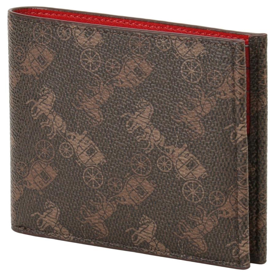 COACH コーチ 4906 V1P ホースアンドキャリッジ プリント 馬車ロゴ 二  