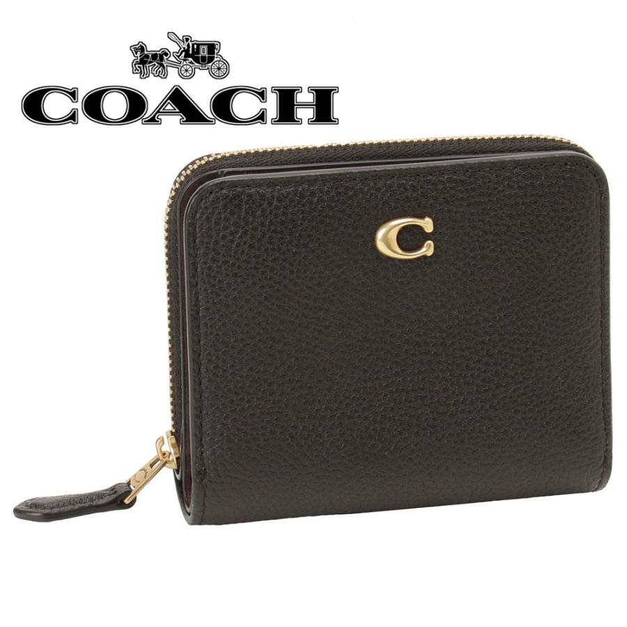 COACH（コーチ） COACH CD717 B4/BK 二つ折り財布 ビルフォールド