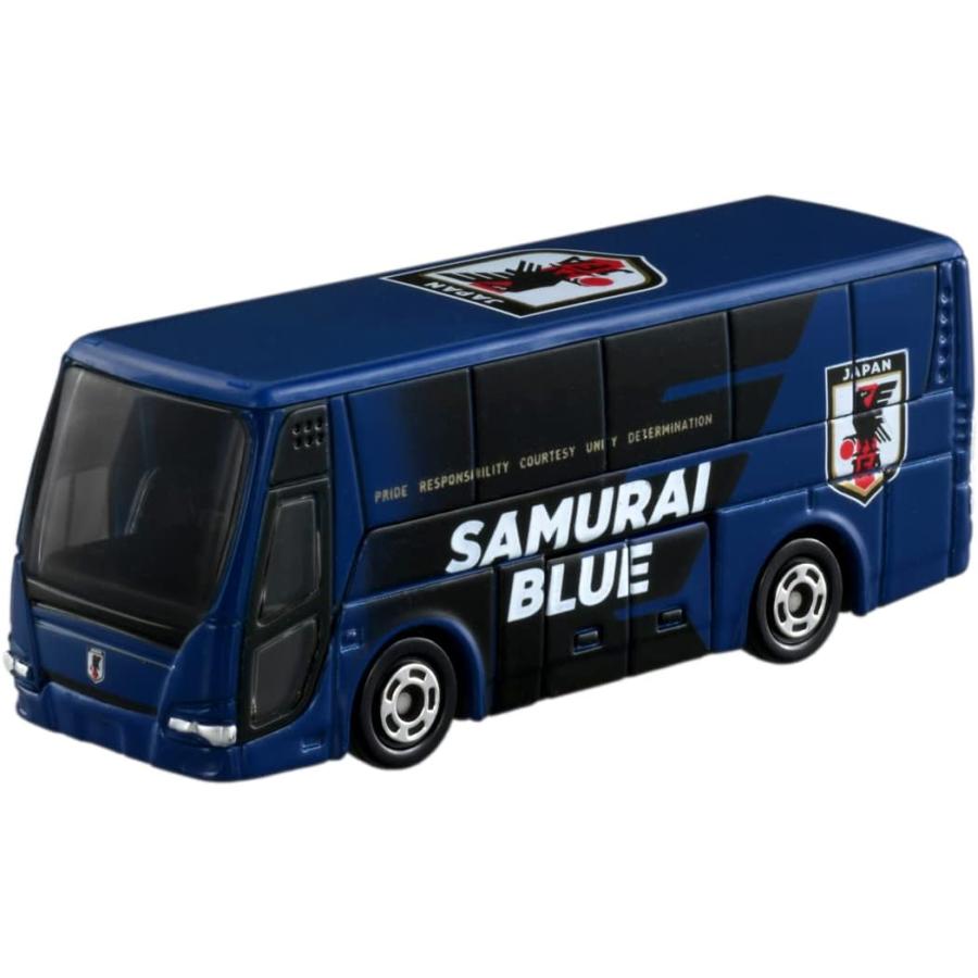 トミカ Ｊリーグ（日本代表）チームバス　10個 タカラトミー『 トミカ サッカー日本代表 オフィシャルチームバス