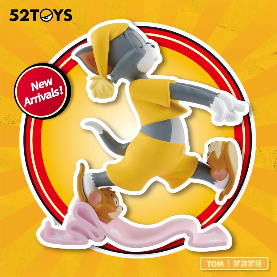 BOX販売＞52TOYS BLINDBOX トムとジェリー スイートドリーム 6個入り