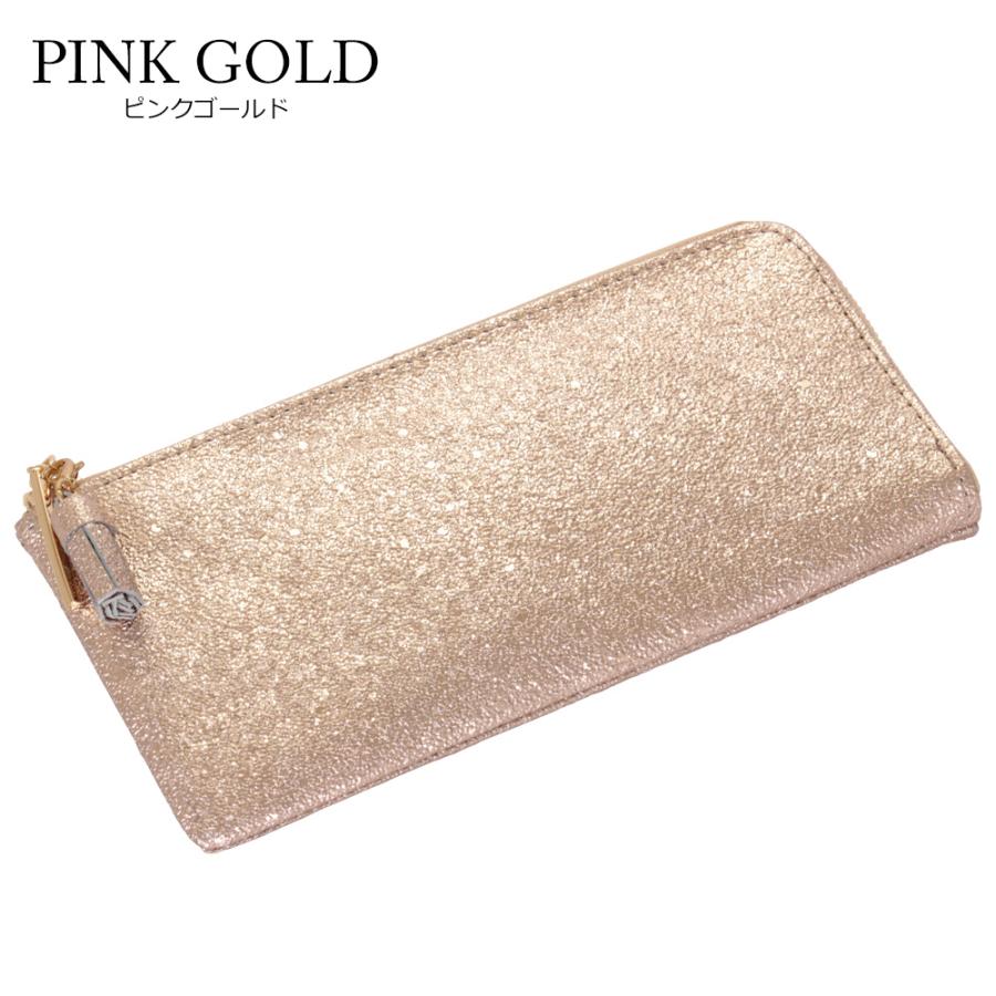 長財布 レディース ピソラロ Pisoraro キラキラ メタリック LF長財布