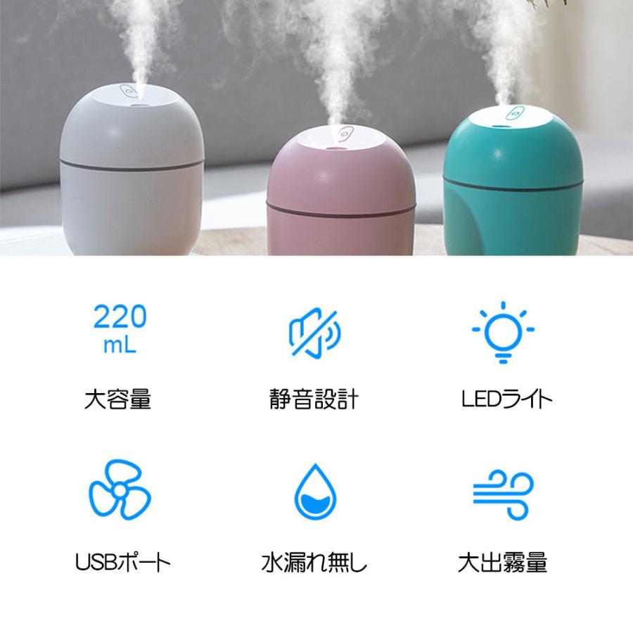 加湿器 超音波式 大容量 卓上 最大67 Offクーポン 静音 Usb給電式 車用 オフィス用 おしゃれ 超細微 かわいい 寝室 持ち運び便利 手入れ簡単 小型
