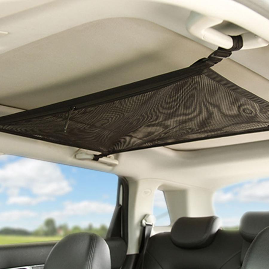 車用 ネット 天井 ヘッドスペースネット 収納 天井収納 ルーフネット マルチネット 荷物 車中泊 便利グッズ ミニバン カー用品 D941 Fm Bl Firststepjp 通販 Yahoo ショッピング