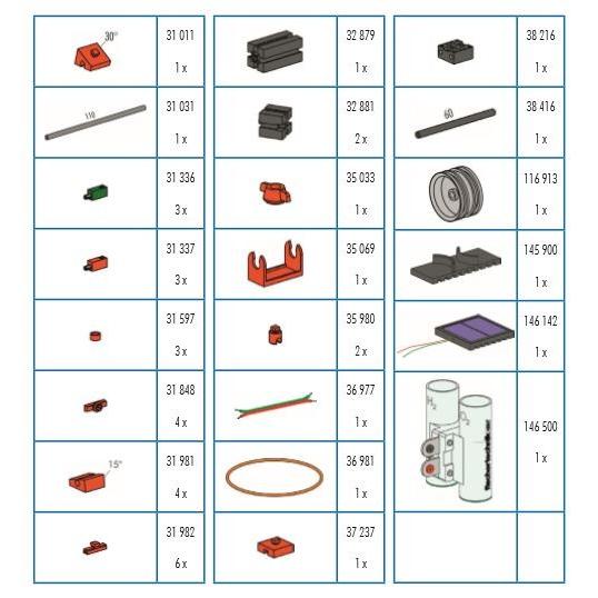 Fuel Cell Kit 燃料電池 水と酸素、水素の関係を知る fischertechnik フィッシャーテクニック 559880 520401fischertechnik