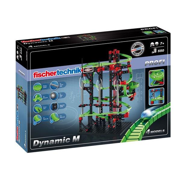 Dynamic M ダイナミックM サウンドチューブが奏でる軽快なリズム マーブルラン 部品数550 7歳から fischertechnik フィッシャーテクニック 533872 | LEGO